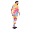 Tie & Dye Multicolored Sweatshirt and Joggers Combo Suit