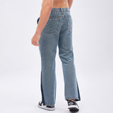 Ice Contrast Boot Cut Flared Jeans Jeans Fugazee 