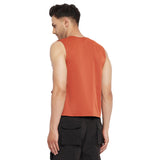 Rust Tactical Zipped Gilet
