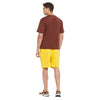 Brown & Yellow Oversized Wars Graphic Clothing Set