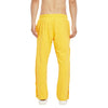 Yellow Flared Snap button Jogger