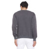 Charcoal Contrast Patch Pocket Sweatshirt