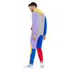 Multi Colour Blocked Oversized Tracksuit