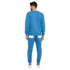 Petrol Blue Oversized Contrast Pocket Combo Tracksuit