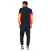 Black Cut and Sew Taped Wind Cheater Tracksuit