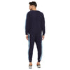Navy Oversized Denim Taped Combo Tracksuit