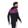 Lilac Contrast Hooded Sweatshirt Sweatshirts - Fugazee