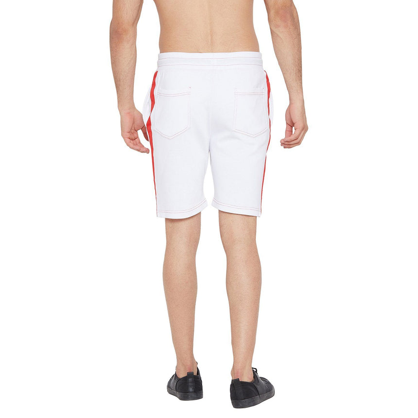 White NASA Base Layer Shorts Shorts - Fugazee