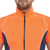 Neon Orange Scuba Piping Jacket