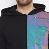 Black Rainbow Reflective Patch Tracksuit