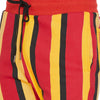 Tricolour Vertical Striped Shorts Shorts - Fugazee