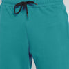 Teal Flared Snap button Jogger
