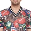 Soda Crown BasketBall Fit Tshirt and Shorts Combo Set