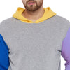 Multi Colour Blocked Oversized Tracksuit
