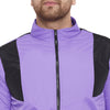 Plum Nylon Cargo Tracksuit