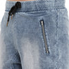 Indigo Oversized Basketball Shorts