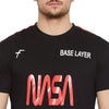 Black Nasa Base Layer Tee T-Shirts - Fugazee