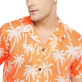 Orange Palms Cuban Shirt Shirts Fugazee 