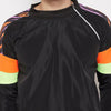Nylon Cut and Sew Turtle Neck Wind-cheater Jacket
