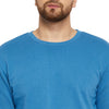 Petrol Blue Oversized Contrast Pocket Combo Tracksuit