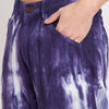 Blue & Red Ombre Dyed Cargo Pants