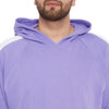 Plum Overzised Hooded Sweatshirt