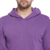 Purple Skeleton Print Oversized Combo Tracksuit