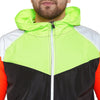 Nylon Reflective Cut and Sew Windcheater Jacket