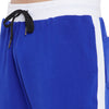 Blue Cut Sew Oversized Trackpants