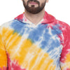 Tie & Dye Multicolored Sweatshirt and Joggers Combo Suit