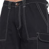 Black Carpenter Cargo Shorts