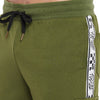 Olive Taped Patch Shorts