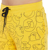 Black & Yellow Faces LineArt Oversized Matching Set