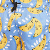 Tropical Banana Printed Combo Set With Matching Cap