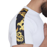 White Venetian Taped Tee T-Shirts - Fugazee