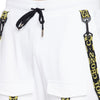 White Crime Scene Taped Sweatshirt and Trackpants Clothing Set