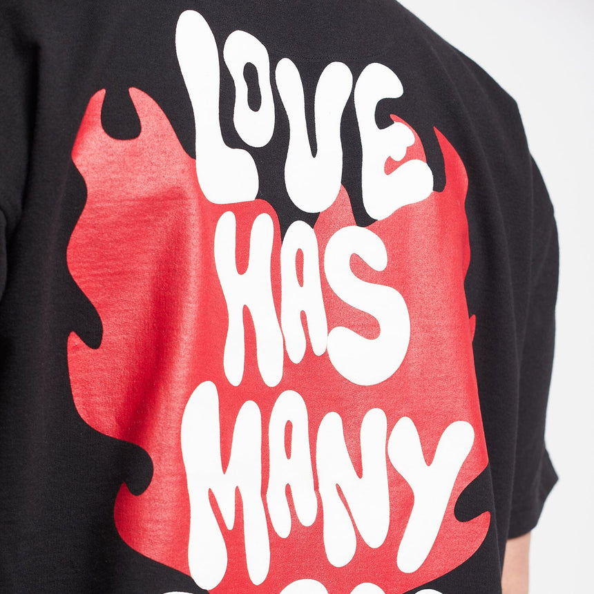 Black Love Graphic Oversized Tshirt