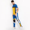 Electric Blue Cut & Sew Sweatpants Joggers - Fugazee