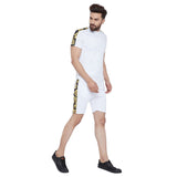 White Venetian Taped Tee T-Shirts - Fugazee