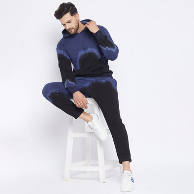 Navy Ombre Oversized Combo Tracksuit