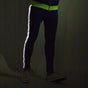 Blue Neon Reflective Taped Sweatpants Joggers - Fugazee