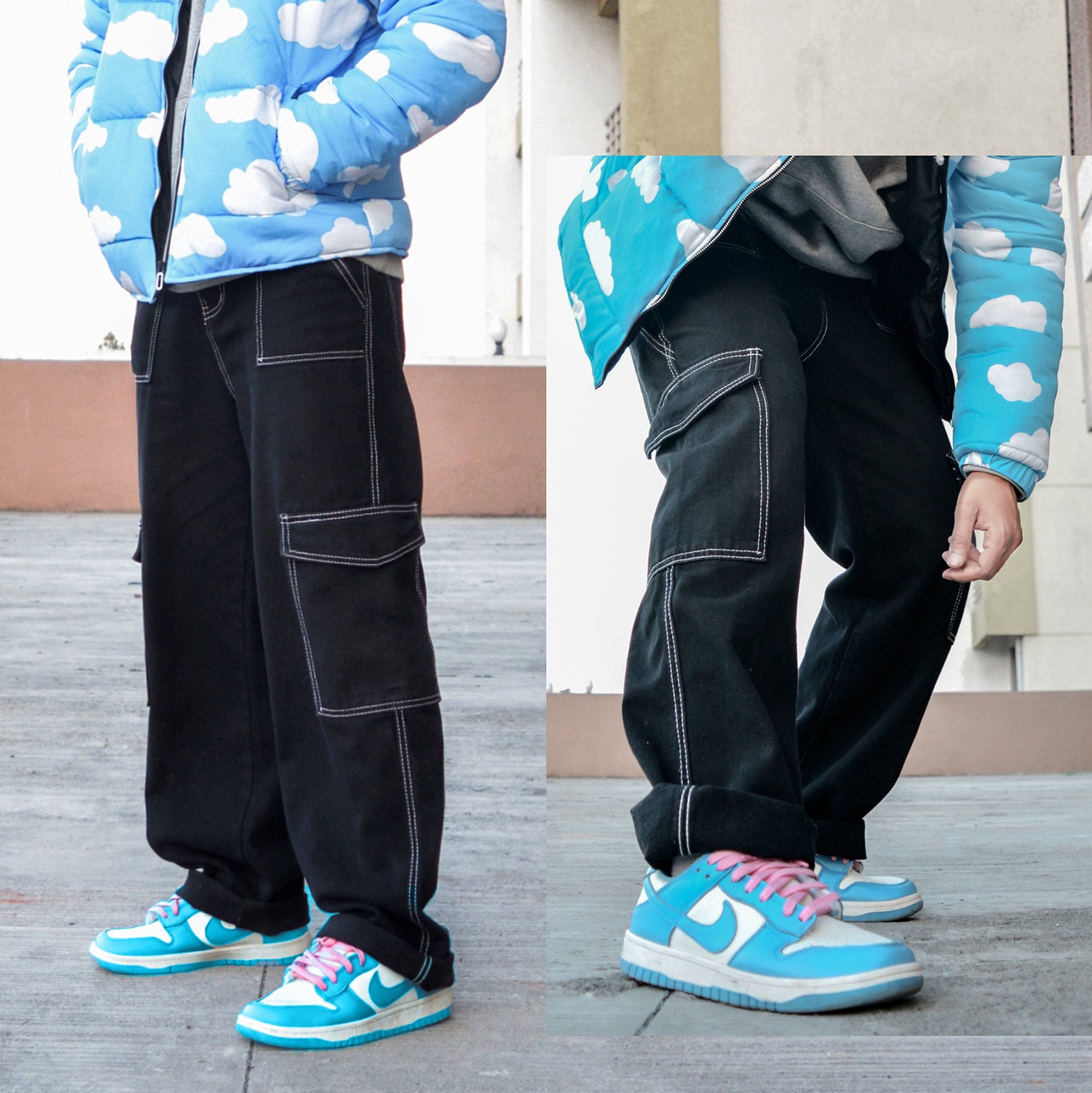 Baggy Cargo Pants for Women - Aesthetic Clothes Shop