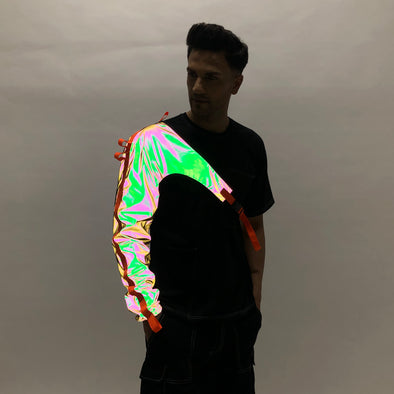 Cyborg Rainbow Reflective Arm Sleeves