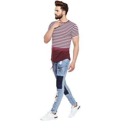 Vineyard Ombre Drawcord Tee T-Shirts - Fugazee