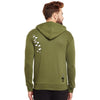 Olive Ripped Hoodie Sweatshirts - Fugazee