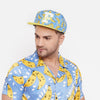 Tropical Banana Printed Combo Set With Matching Cap