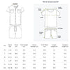 Black Tie Dye Shirt And Shorts Clothing Set with Matching Socks