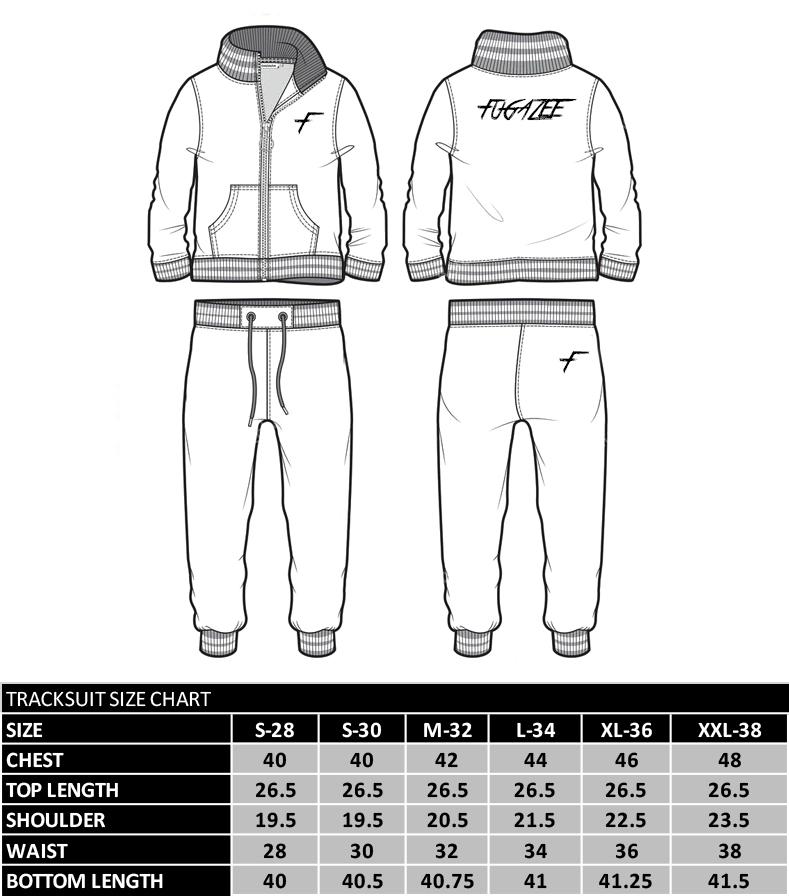 Indigo Oversized Piping Detailed Sweatshirt and Joggers Combo Tracksuit Tracksuits Fugazee 