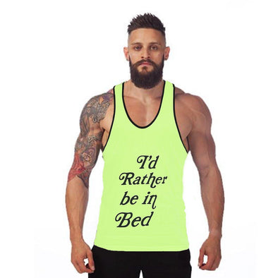 Neon Stringer Gym  Vest