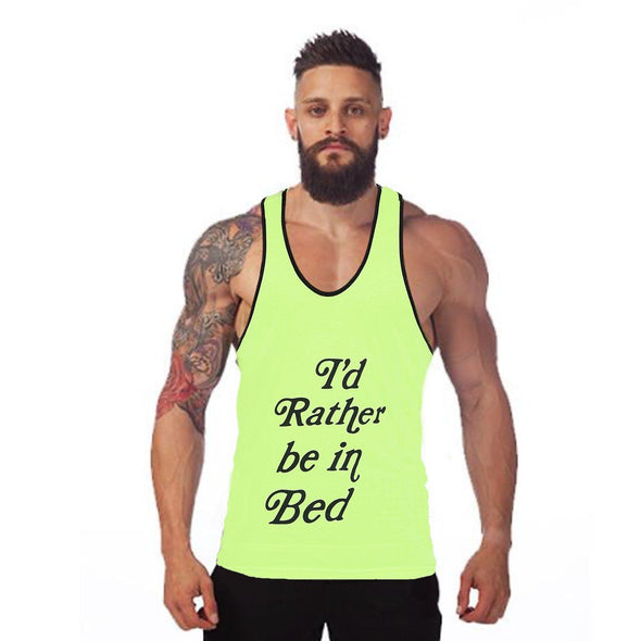 Neon Stringer Gym  Vest